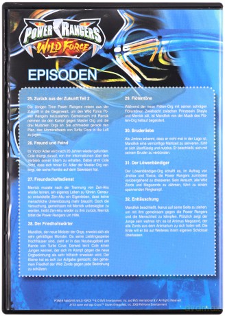 Power Rangers Wild Force [5DVD]