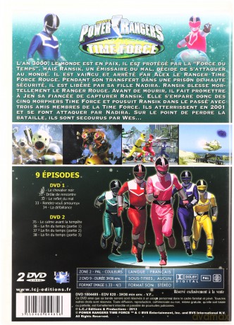 Power Rangers Time Force [BOX] [8DVD]