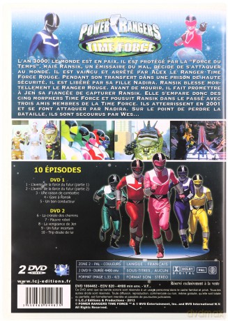 Power Rangers Time Force [BOX] [8DVD]