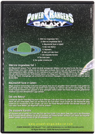 Power Rangers Lost Galaxy [5DVD]