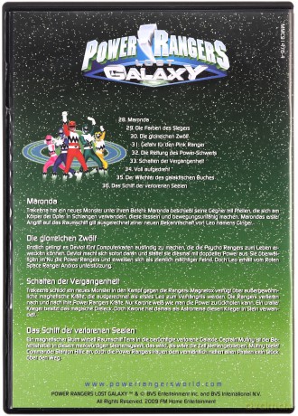 Power Rangers Lost Galaxy [5DVD]