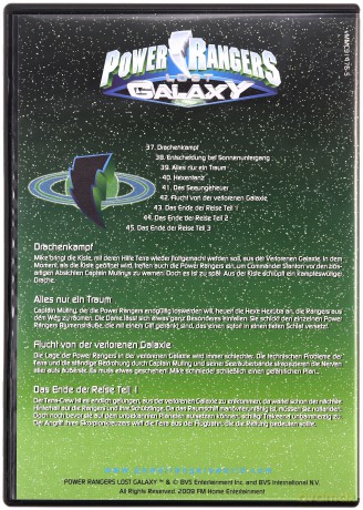 Power Rangers Lost Galaxy [5DVD]