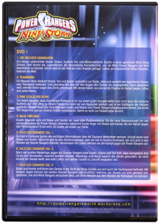 Power Rangers Ninja Storm Season 1-5 [BOX] [5DVD]