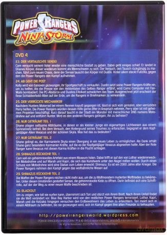 Power Rangers Ninja Storm Season 1-5 [BOX] [5DVD]