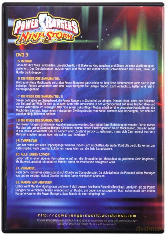 Power Rangers Ninja Storm Season 1-5 [BOX] [5DVD]