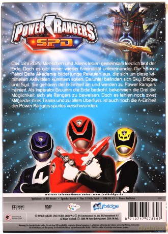 Power Rangers S.P.D. Season 1-9 [BOX] [9DVD]