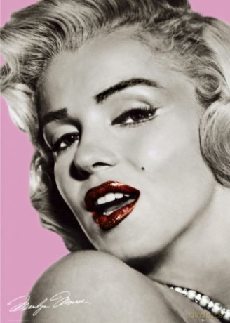 Marilyn Monroe Pink [PLAKAT]