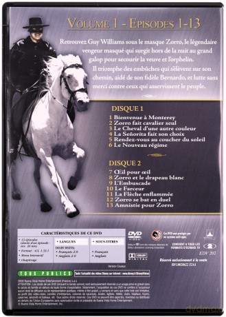 Zorro Season 2 [6DVD]