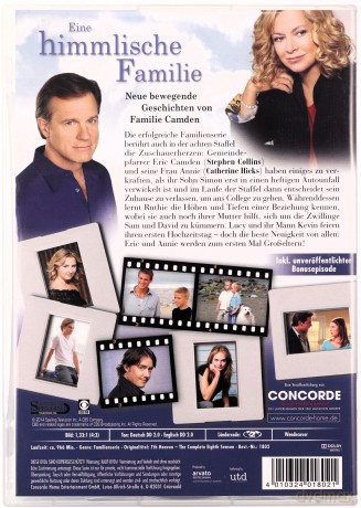 7th Heaven: Season 8 (Siódme niebo) [5DVD]