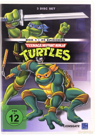 Teenage Mutant Ninja Turtles (Wojownicze Żółwie Ninja) [BOX] [22DVD]