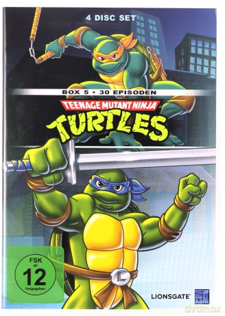 Teenage Mutant Ninja Turtles (Wojownicze Żółwie Ninja) [BOX] [22DVD]