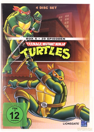 Teenage Mutant Ninja Turtles (Wojownicze Żółwie Ninja) [BOX] [22DVD]