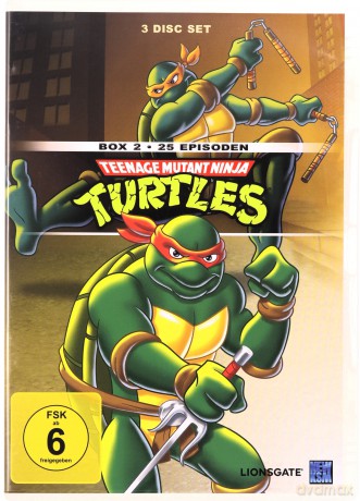Teenage Mutant Ninja Turtles (Wojownicze Żółwie Ninja) [BOX] [22DVD]