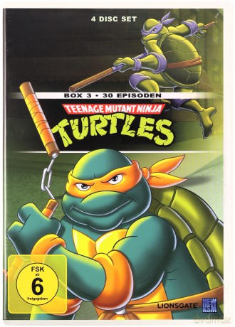 Teenage Mutant Ninja Turtles (Wojownicze Żółwie Ninja) [BOX] [22DVD]