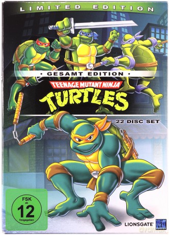 Teenage Mutant Ninja Turtles (Wojownicze Żółwie Ninja) [BOX] [22DVD]