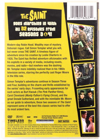 The Saint: Season 1-6 [BOX] [33DVD]
