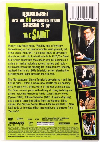 The Saint: Season 1-6 [BOX] [33DVD]