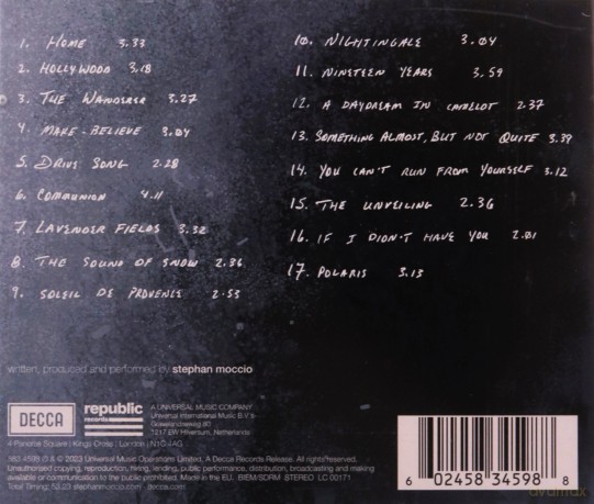 Stephan Moccio: Legends, Myths And Lavender [CD]