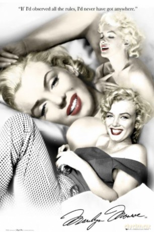 Marilyn Monroe Rules [PLAKAT]