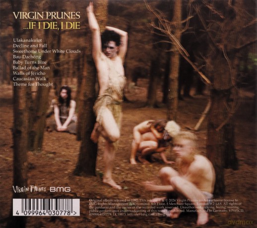 Virgin Prunes: If I Die, I Die (2022 Remaster) [CD]