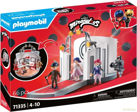 PLAYMOBIL Zestaw figurek Miraculum 71335 Fashion Show w Paryżu