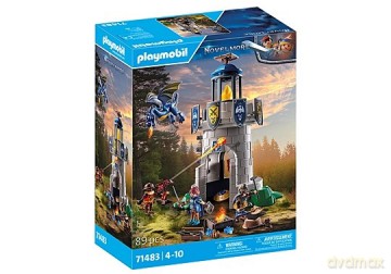 PLAYMOBIL Zestaw figurek Novelmore 71483 Rycerska wieża z kowalem i smokiem