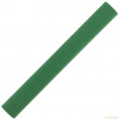 Bibuła krepina rolka 50x200 zielony ciemny