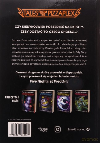 Bobbiedoty. Finał. Tales from the Pizzaplex. Five Nights at Freddy's (Tom 5) - Scott Cawthon [KSIĄŻKA]