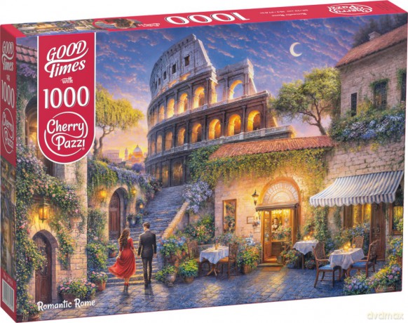 CHERRYPAZZI 1000 el. Romantyczny Rzym / Romantic Rome 30714 [PUZZLE]