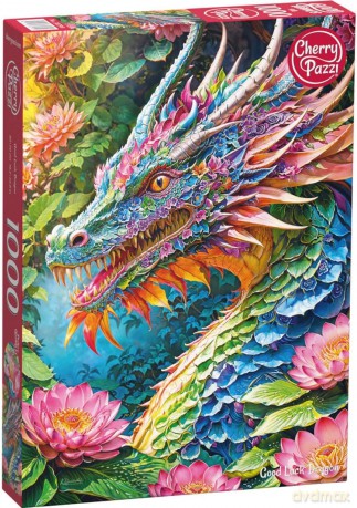 CHERRYPAZZI 1000 el. Smok powodzenia /Good Luck Dragon 30790 [PUZZLE]