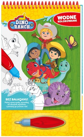 Dino Ranch. Wodne kolorowanie [KSIĄŻKA]