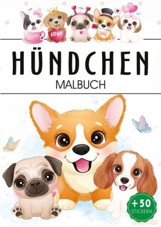 Hundchen. Kolorowanka [KSIĄŻKA]
