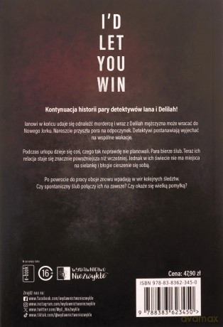 I'd Let You Win. Legacy Tom 3 - Natalia Antczak [KSIĄŻKA]
