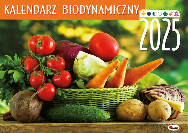 Kalendarz 2025 ścienny Biodynamiczny [KALENDARZ]