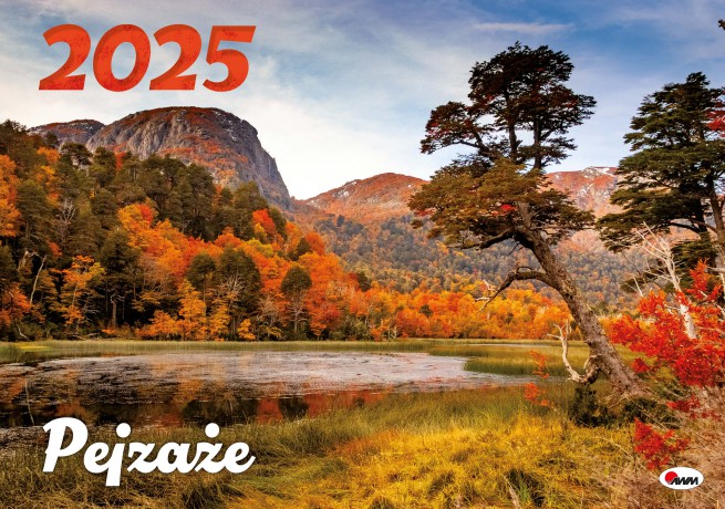 Kalendarz 2025 ścienny Pejzaże [KALENDARZ]
