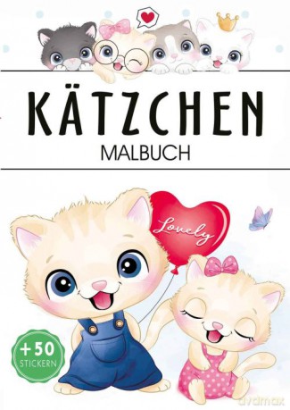 Katzchen. Kolorowanka [KSIĄŻKA]