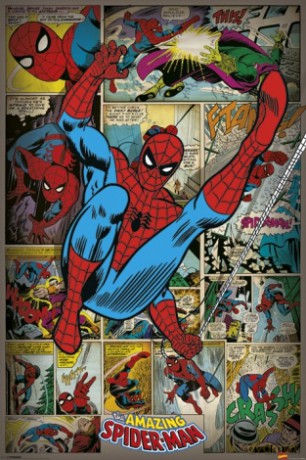 Marvel Comics - Spider-Man Retro [PLAKAT]