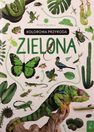 Kolorowa przyroda. Zielona. Młodzi przyrodnicy - Patrycja Zarawska [KSIĄŻKA]