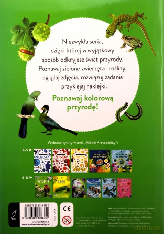 Kolorowa przyroda. Zielona. Młodzi przyrodnicy - Patrycja Zarawska [KSIĄŻKA]