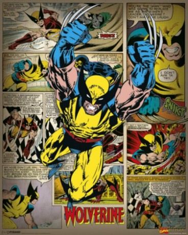 Marvel Comics - Wolverine Retro [PLAKAT]