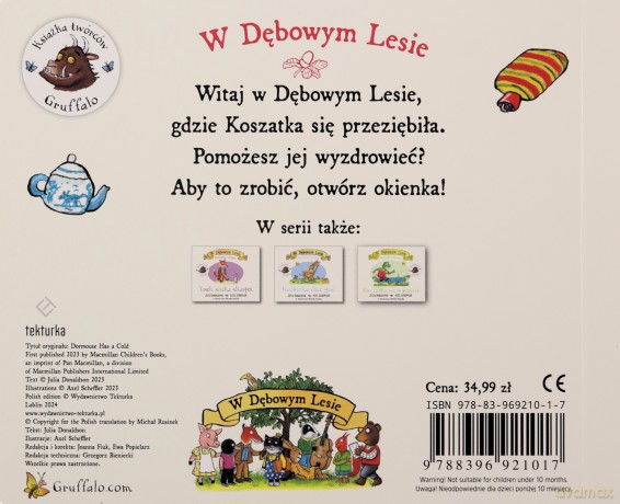 Koszatka ma katar - Julia Donaldson, Axel Scheffler [KSIĄŻKA]
