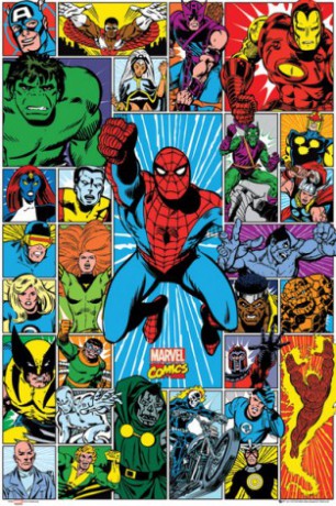 Marvel Grid [PLAKAT]