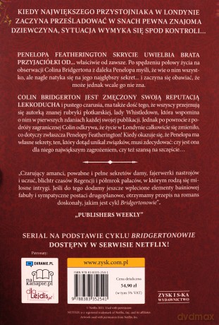 Miłosne tajemnice. Bridgertonowie (Tom 4) - Julia Quinn [KSIĄŻKA]