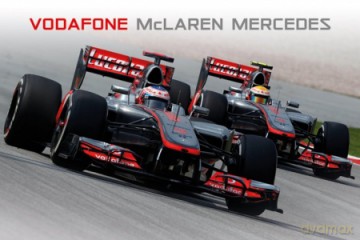 Mclaren - F1 2012 [PLAKAT]