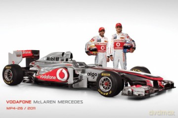 Mclaren Bolid F1 (Mp4-26 & Drivers) [PLAKAT]