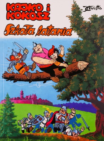 Szkoła latania. Kajko i Kokosz - Janusz Christa [KOMIKS]
