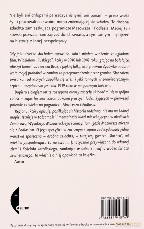 Ślachta. Historie z podlasko-mazowieckiego pogranicza - Maciej Falkowski [KSIĄŻKA]
