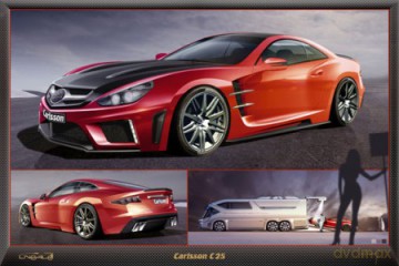 Mercedes C25 - Tuning Carlsson [PLAKAT]