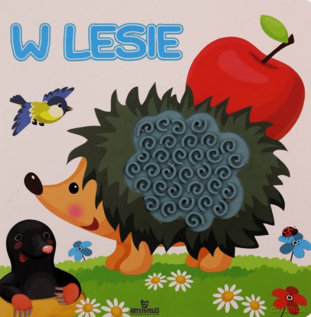 W lesie. Książeczka sensoryczna - Jarek Żukowski [KSIĄŻKA]