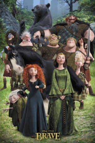Merida Waleczna Cast [PLAKAT]